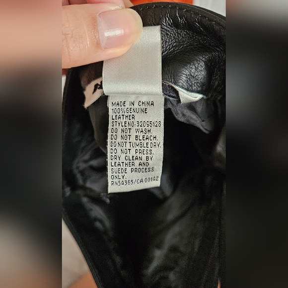 Nygard Real Leather Pants - Picture 4 of 4